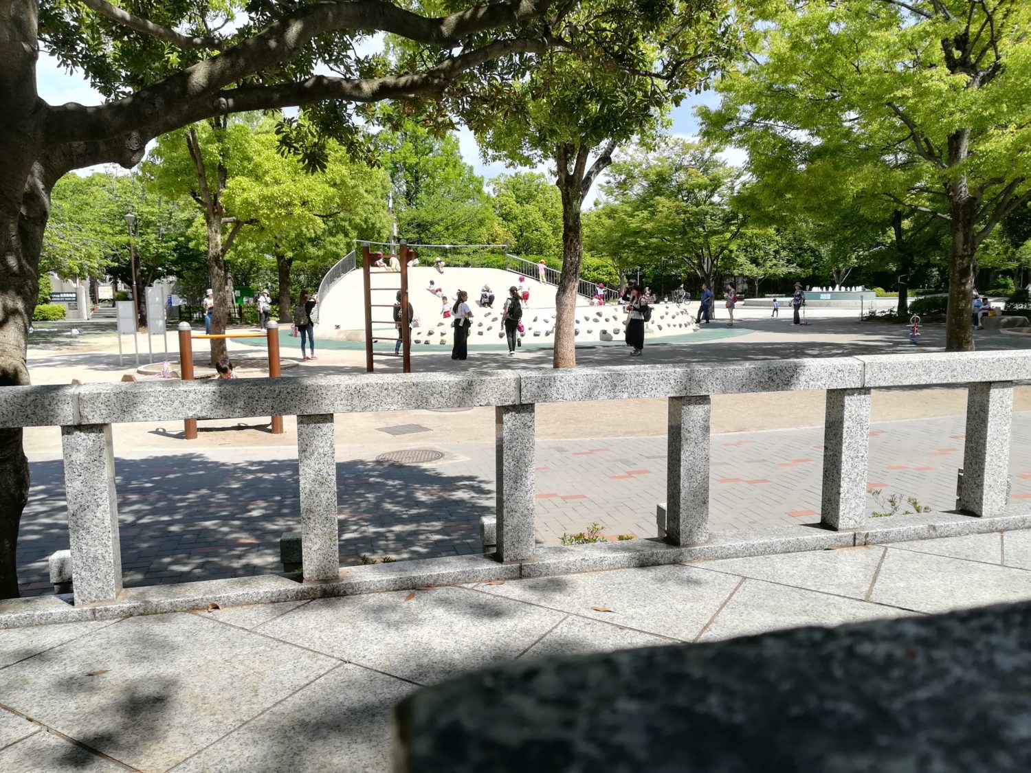 行船公園内